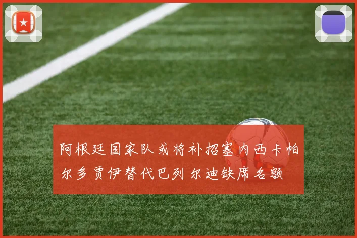 阿根廷国家队或将补招塞内西卡帕尔多贾伊替代巴列尔迪缺席名额