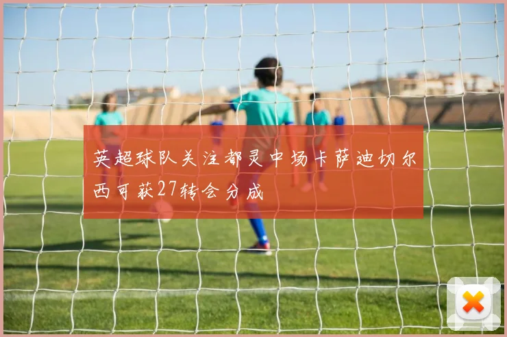 英超球队关注都灵中场卡萨迪切尔西可获27转会分成
